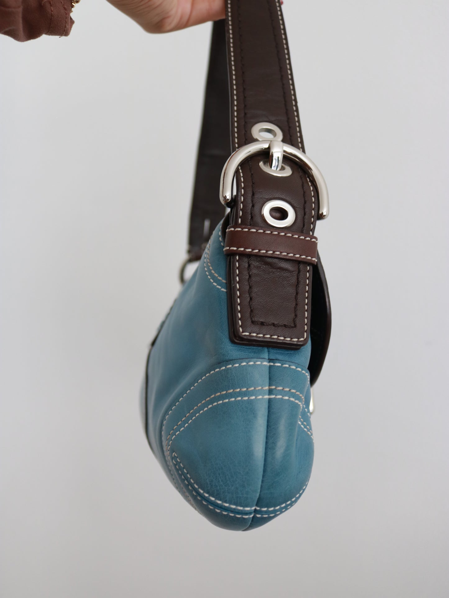 Rare Chambray Mini Soho Bag