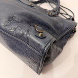 Balenciaga Navy Classic City Bag