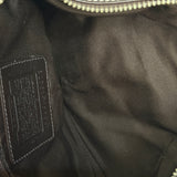 Coach Brown Canvas Mini Hobo Bag