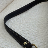 Rare Coach Cotton Monogram Mini Carly Bag