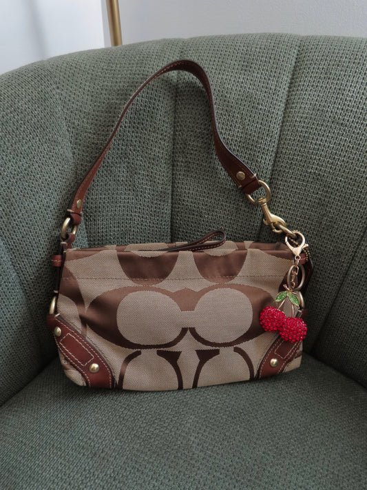 Coach Brown Mini Carly Bag