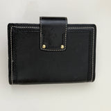 Coach Black Legacy Turnlock Mini Agenda