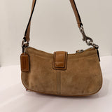 Coach Tan Brown Demi Hamptons Buckle Bag
