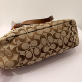 Coach Brown Signature Gallery Tote Bag