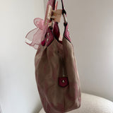 Coach Pink Op Art Maggie Bag