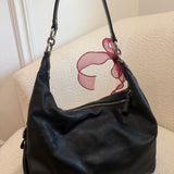 Coach Black Leather Madison Shoulder Bag