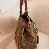Pink Gucci GG Sukey Tote Bag