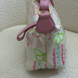 Coach Spring Applique Pochette Bag