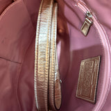 Rare Coach Poppy Multicolored Plaid Madras Bag