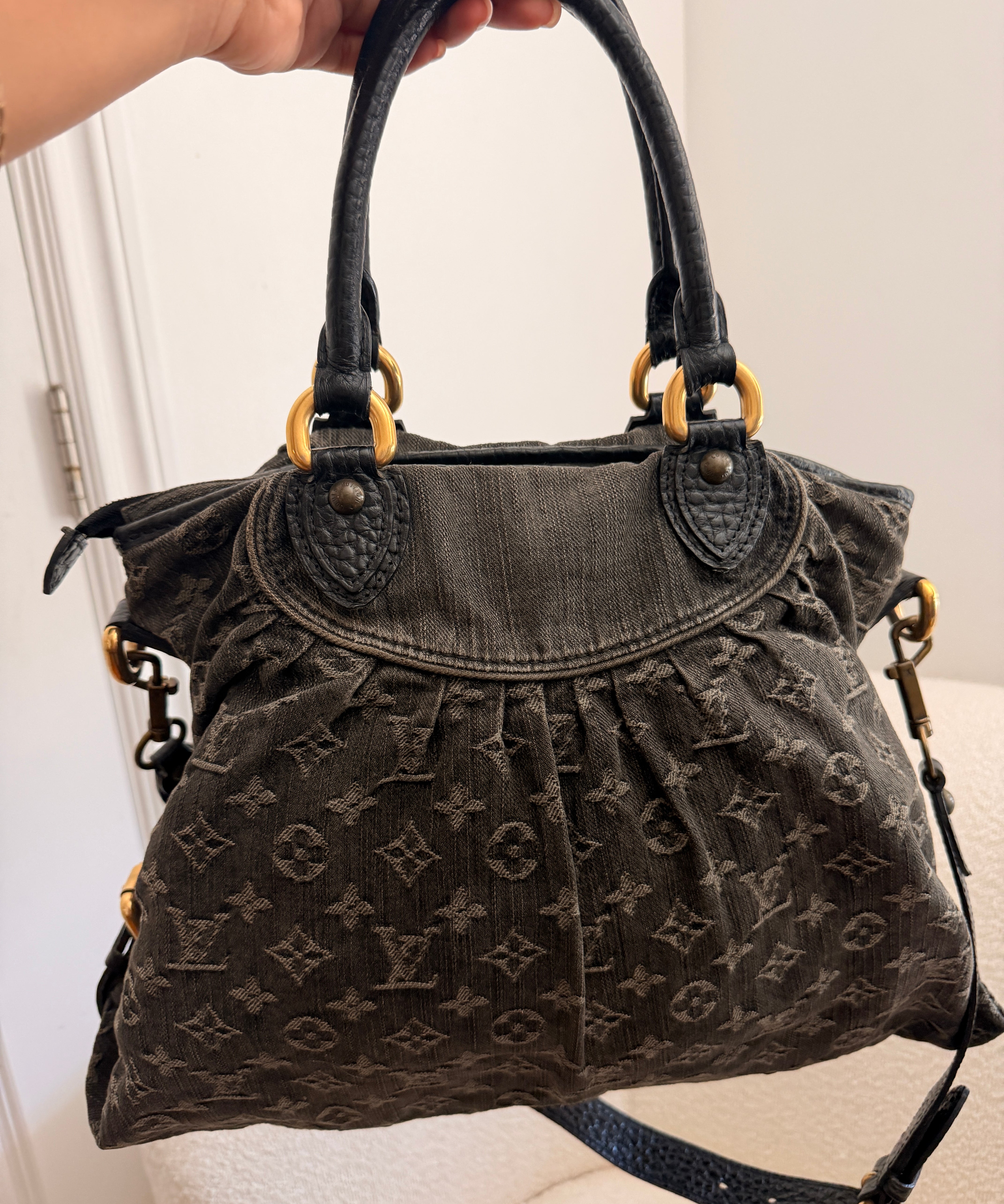 Louis Vuitton Denim Neo Cabby Tote Bag