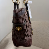 Coach Brown Monogram Tote Bag