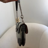 Coach Grey Swarovski Satin Bag