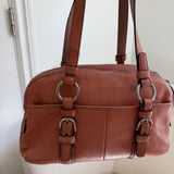 Rare Salmon Pink Bonnie Satchel Bag