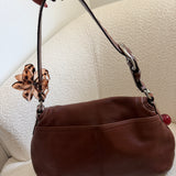 Coach Whiskey Leather Soho Flap Bag