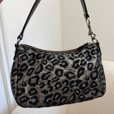 NWT Coach Shimmer Leopard Madison Shoulder Bag