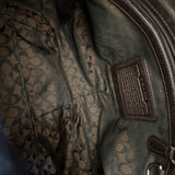 Coach Brown Suede Ergo Hobo Bag