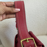 Coach Magenta Legacy Turnlock Bag