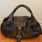 Brown Fendi Spy Shoulder Bag