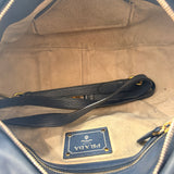 Navy Blue Prada Shoulder Bag