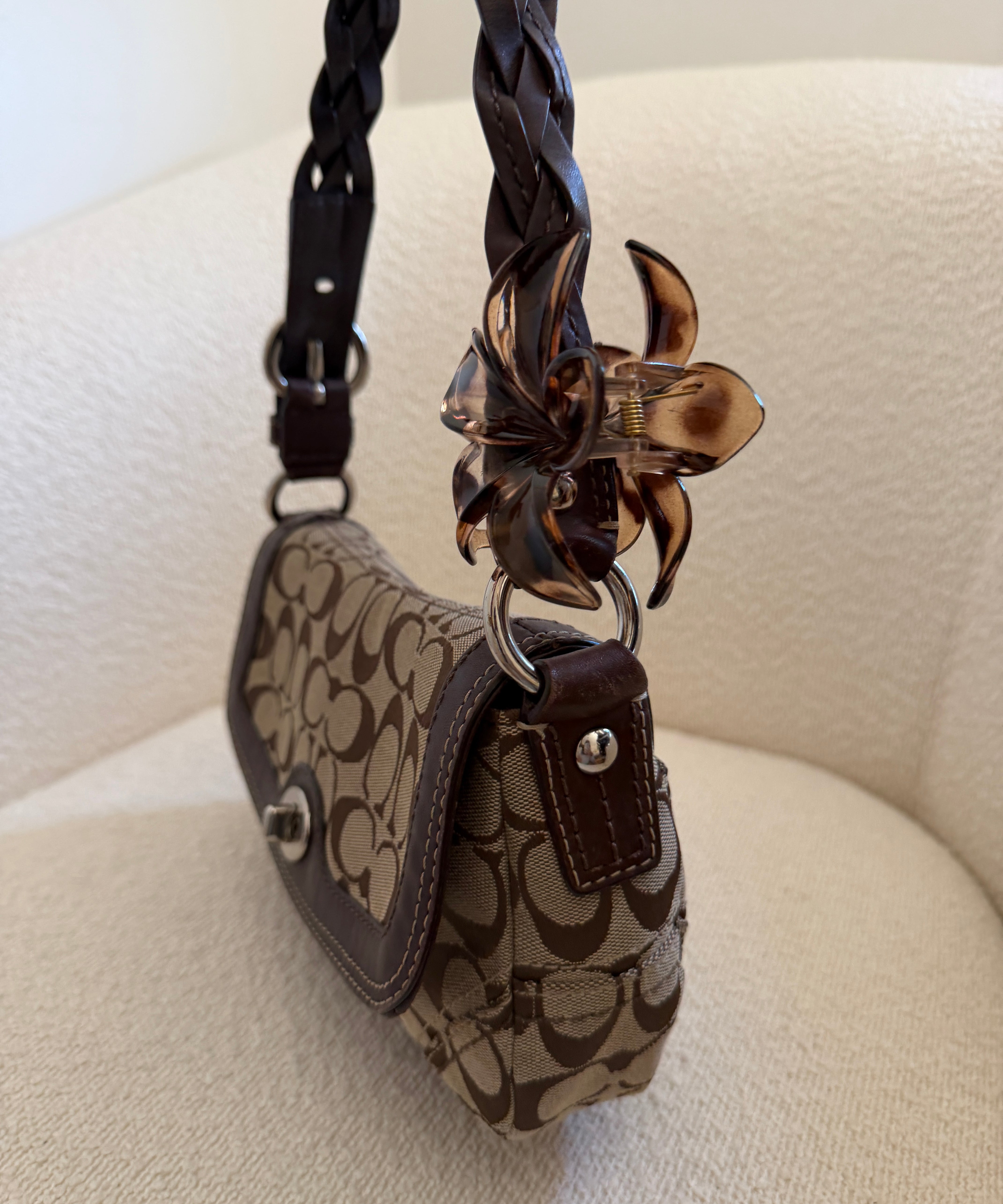 Coach Brown Chelsea Shoulder Bag