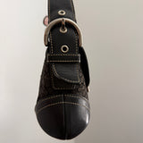Coach Black Canvas Mini Soho Bag