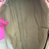 Coach Pink Signature Hamptons Carry-All Bag