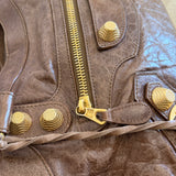 Balenciaga Giant 21 Brown City Bag