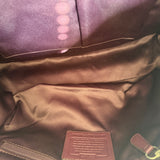 Coach Burgundy Tote Bag