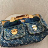 Louis Vuitton Denim Neo Speedy Monogram Handbag