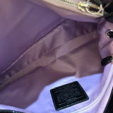 Black Optic Signature Coach Garnett Turnlock Bag