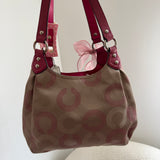 Coach Pink Op Art Maggie Bag