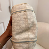 White Dior Romantique Barrel Bag