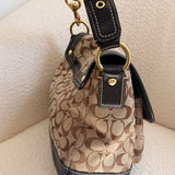 Rare Coach Canvas Ali Legacy Turnlock Bag