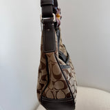 Coach Brown Hamptons Hobo Bag