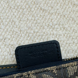 Navy Dior Saddle Trotter Shoulder Bag