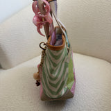 Rare Coach Multicolor Patchwork Spring Hand Bag