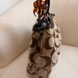 Coach Brown Signature Tote Bag