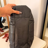 Coach Black Leather Maggie Bag