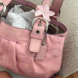 Coach Pink Leather Soho Tote Bag