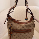 Brown Dooney & Bourke Shoulder Bag