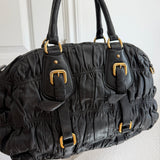 Black Prada Nappa Shoulder Bag