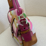Rare Coach Striped Double Pocket Soho Bag
