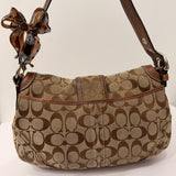 Coach Brown Canvas Large Soho Bag