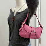 Rare Coach Pink Leather Mini Soho
