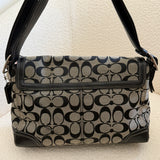Coach Grey Hamptons Shoulder Bag