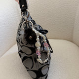 Coach Grey Poppy Shoulder Bag