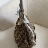 White Gucci D-Ring Shoulder Bag