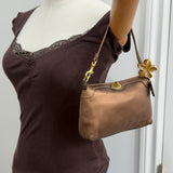 Legacy Turnlock Coach Bronze Gold Mini Bag