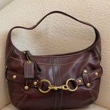 Plum Coach Ergo Belted Shoulder Bag