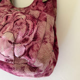 Coach Pink Floral Print Maggie Bag